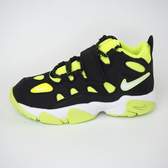 Nike Turf Raider TD Toddler Shoes Black White Volt - Picture 2 of 12